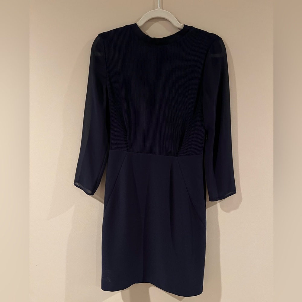 Elegant Navy Dress
